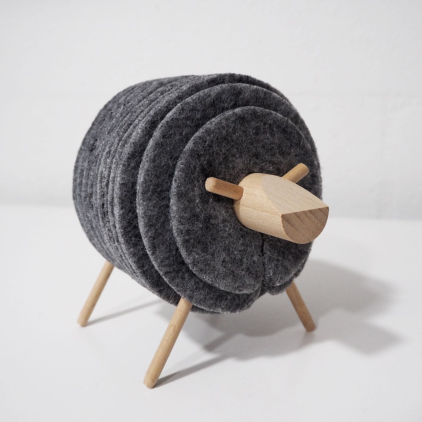 Posavasos originales de lana de oveja - Imagen 4