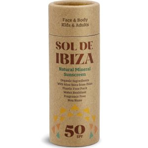 Protector solar en barra. Factor 50