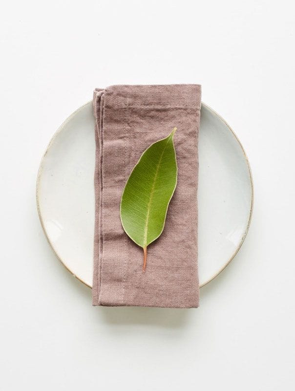 Servilletas de tela de lino natural. Pack de 2 - Imagen 3