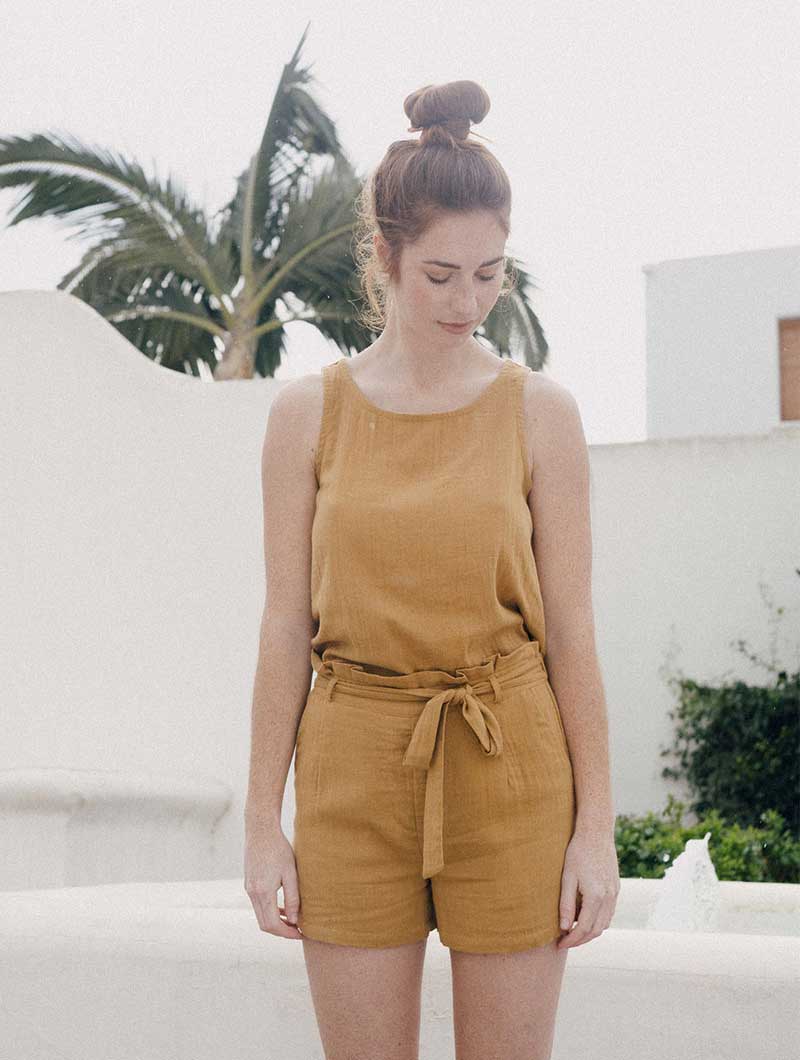 Shorts mujer 100% ecológicos de colores - Imagen 3