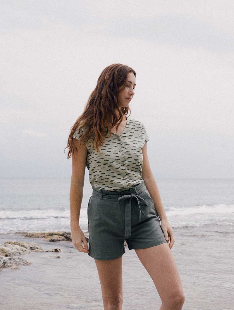 Shorts mujer 100% ecológicos de colores - Imagen 4