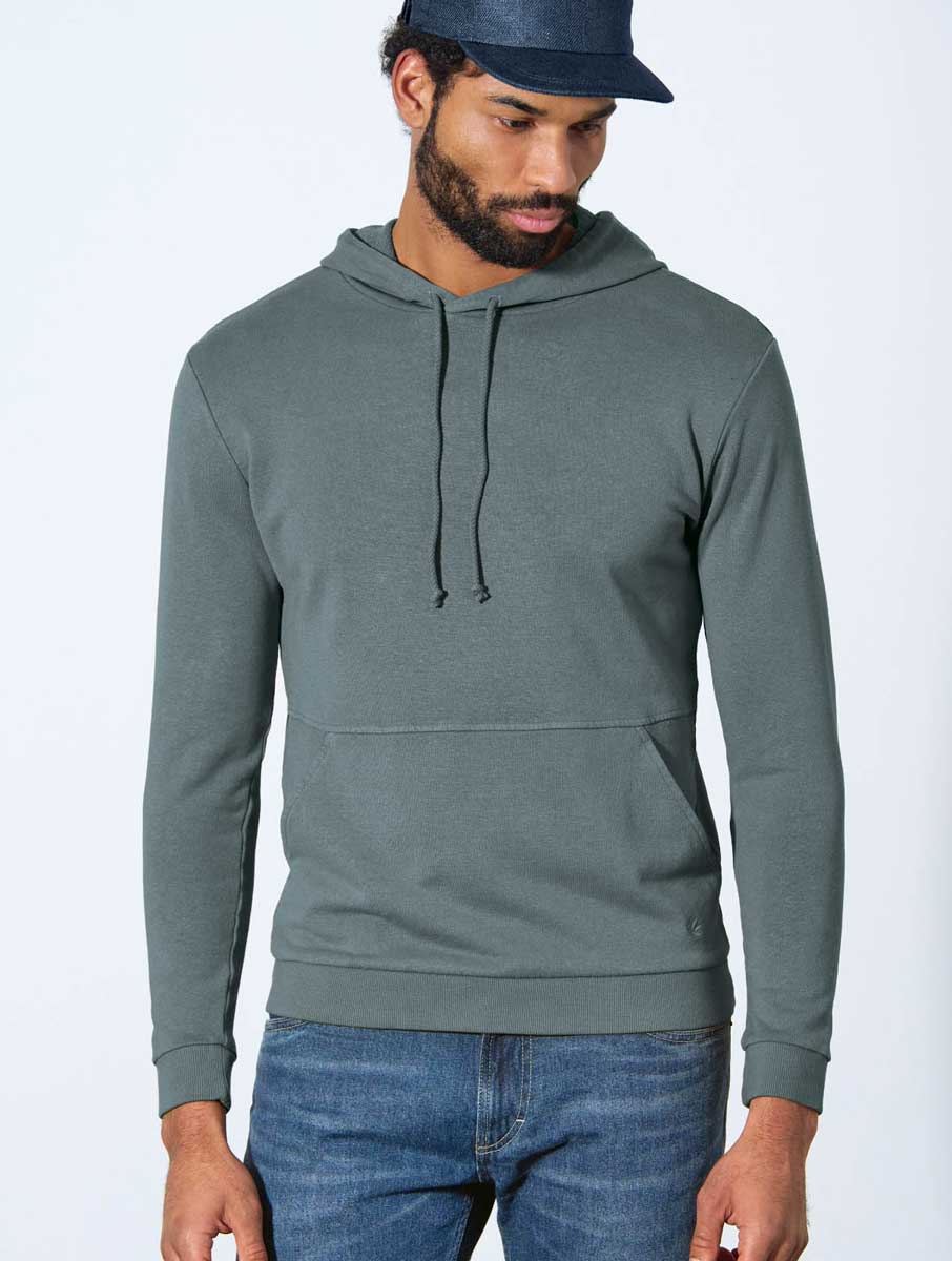 Sudadera con capucha 100% ecológica para hombre - Imagen 3