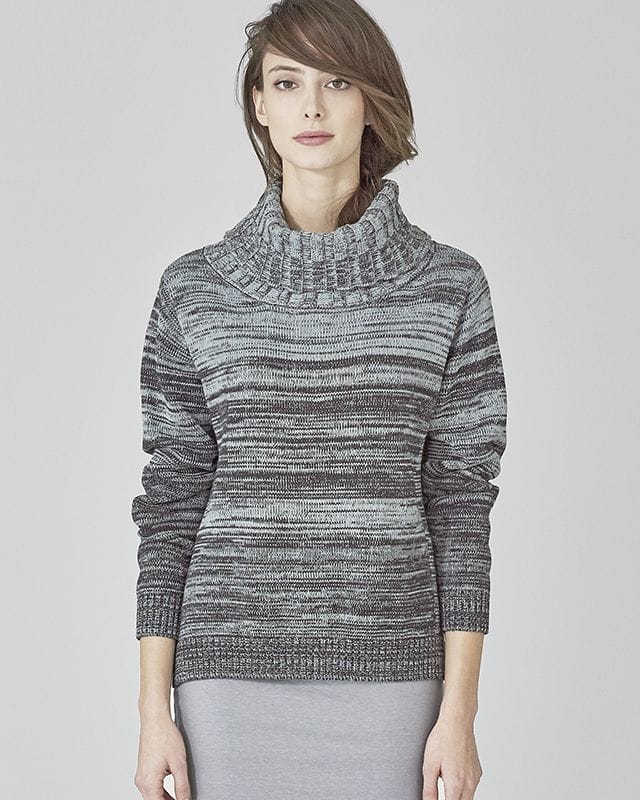 Suéter de cuello alto moteado - Imagen 2