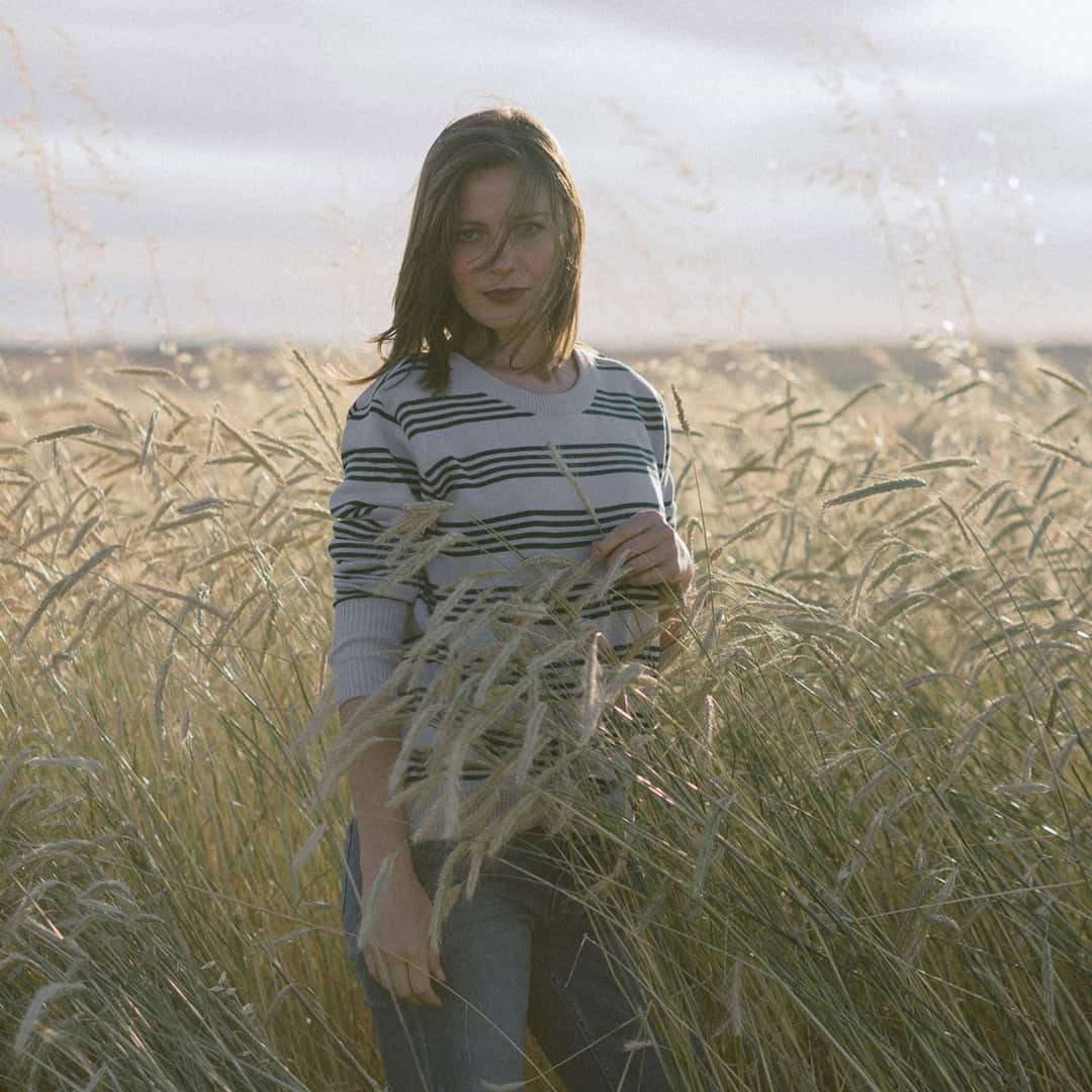 Suéter mujer de rayas de algodón egipcio - Imagen 5