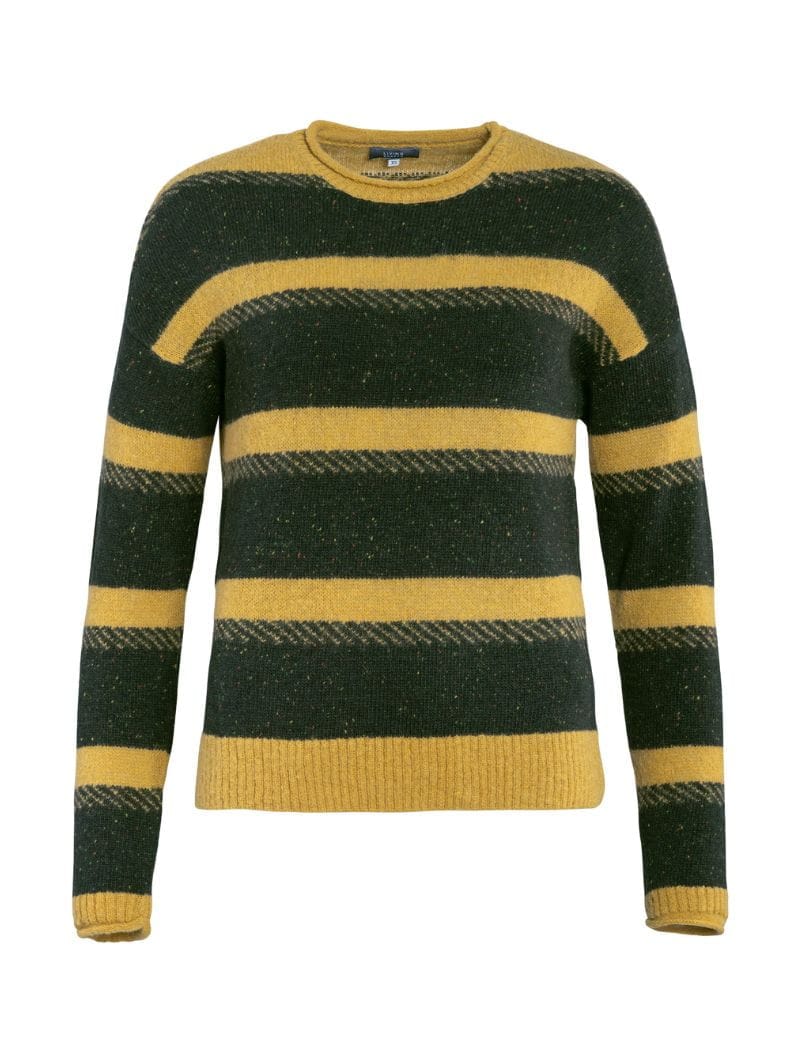 Suéter rayas mujer de lana orgánica - Imagen 6