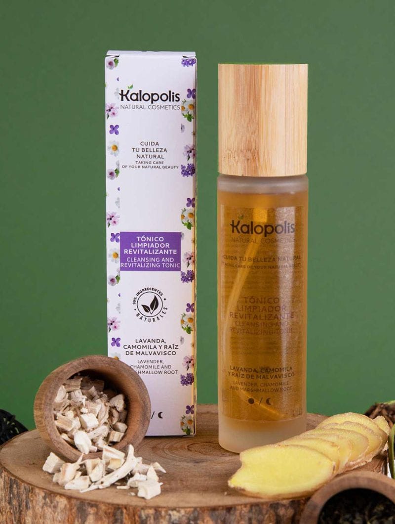 Tónico limpiador de lavanda, camomila y malvavisco
