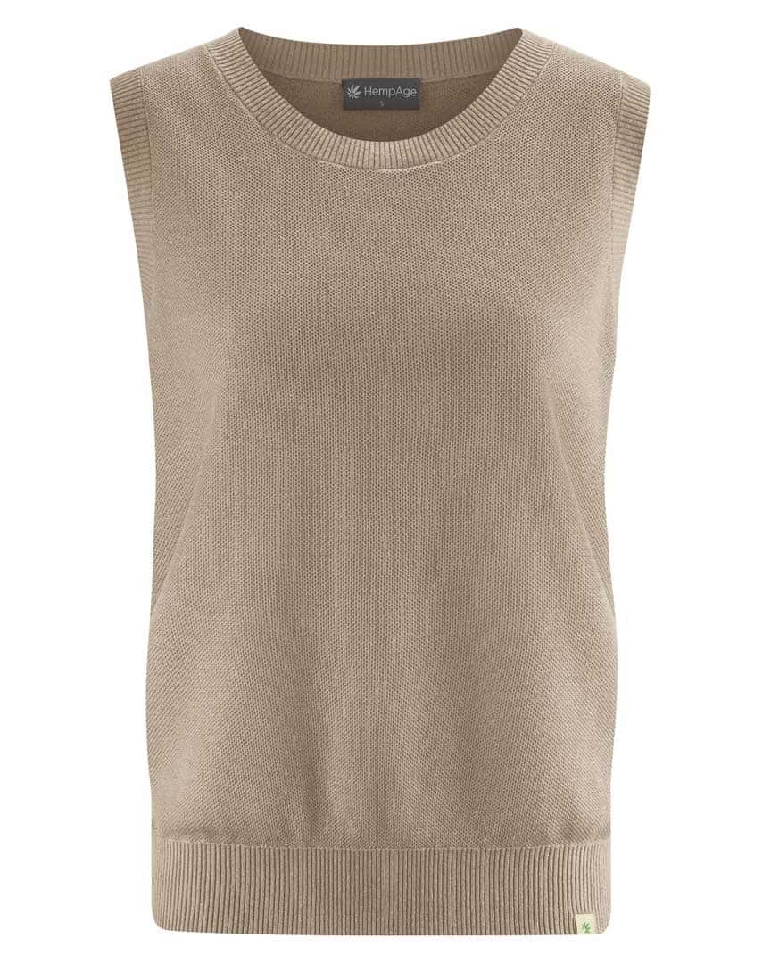 Top de punto de cáñamo y algodón orgánico - Imagen 9