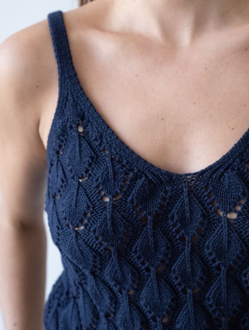 Top de tirantes calado de algodón orgánico - Imagen 5