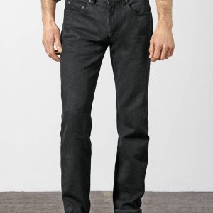 Vaqueros negro hombre de cáñamo y algodón ecológico