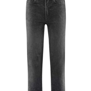 Vaqueros negros mujer de cáñamo y algodón ecológico