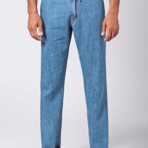 Vaqueros rectos hombre de tejido orgánico