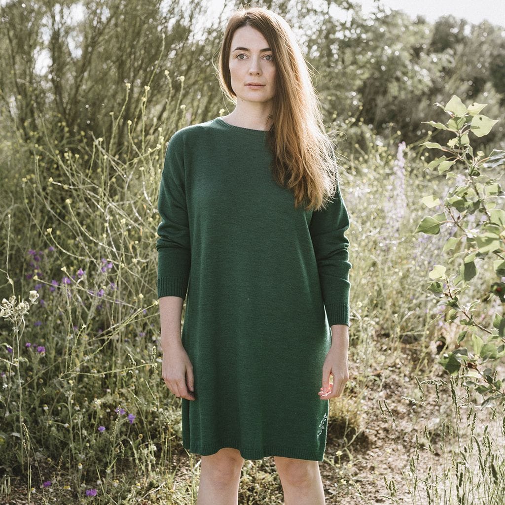 Vestido de lana merino Marea Baja - Imagen 2