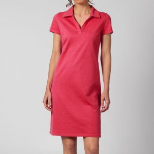 Vestido polo de manga corta ecológico