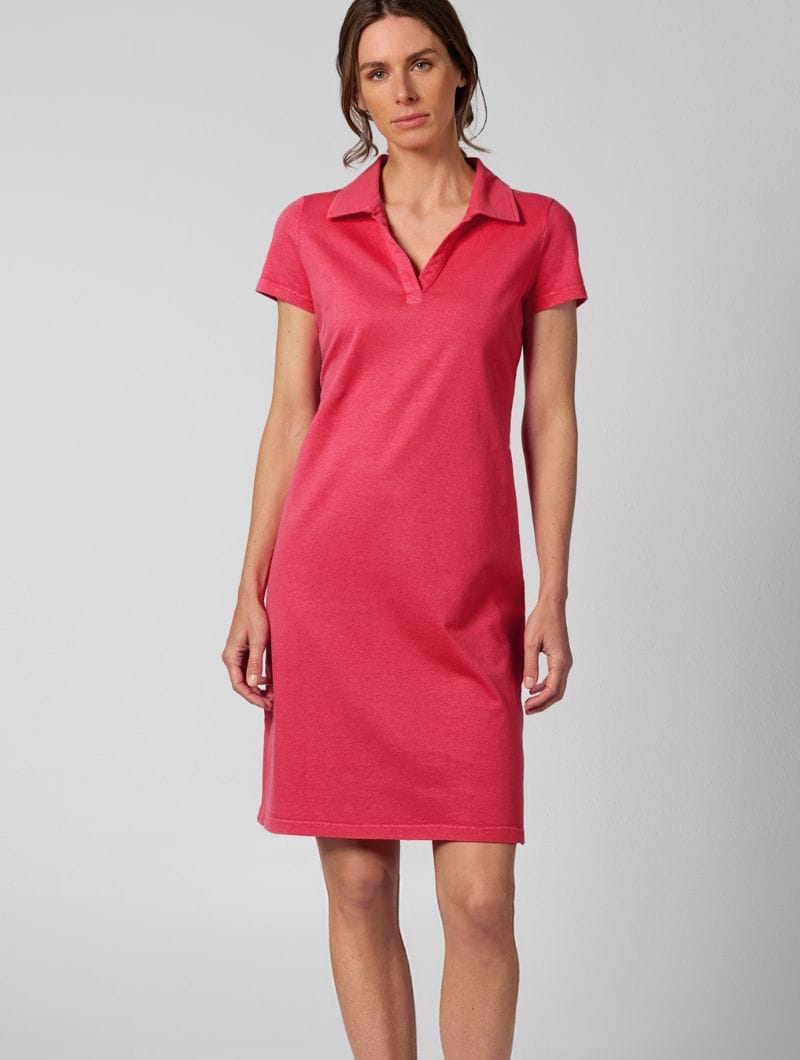 Vestido polo de manga corta ecológico