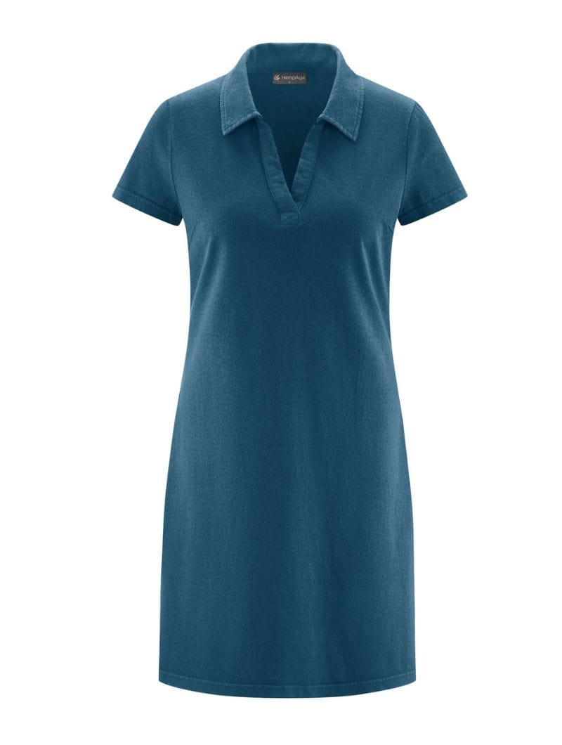 Vestido polo de manga corta ecológico - Imagen 6