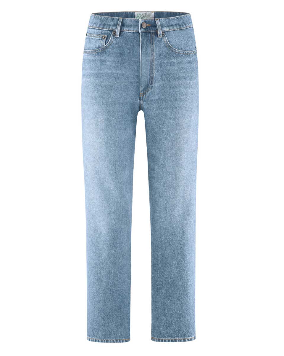 Vaqueros mom fit sostenibles para mujer - Imagen 6