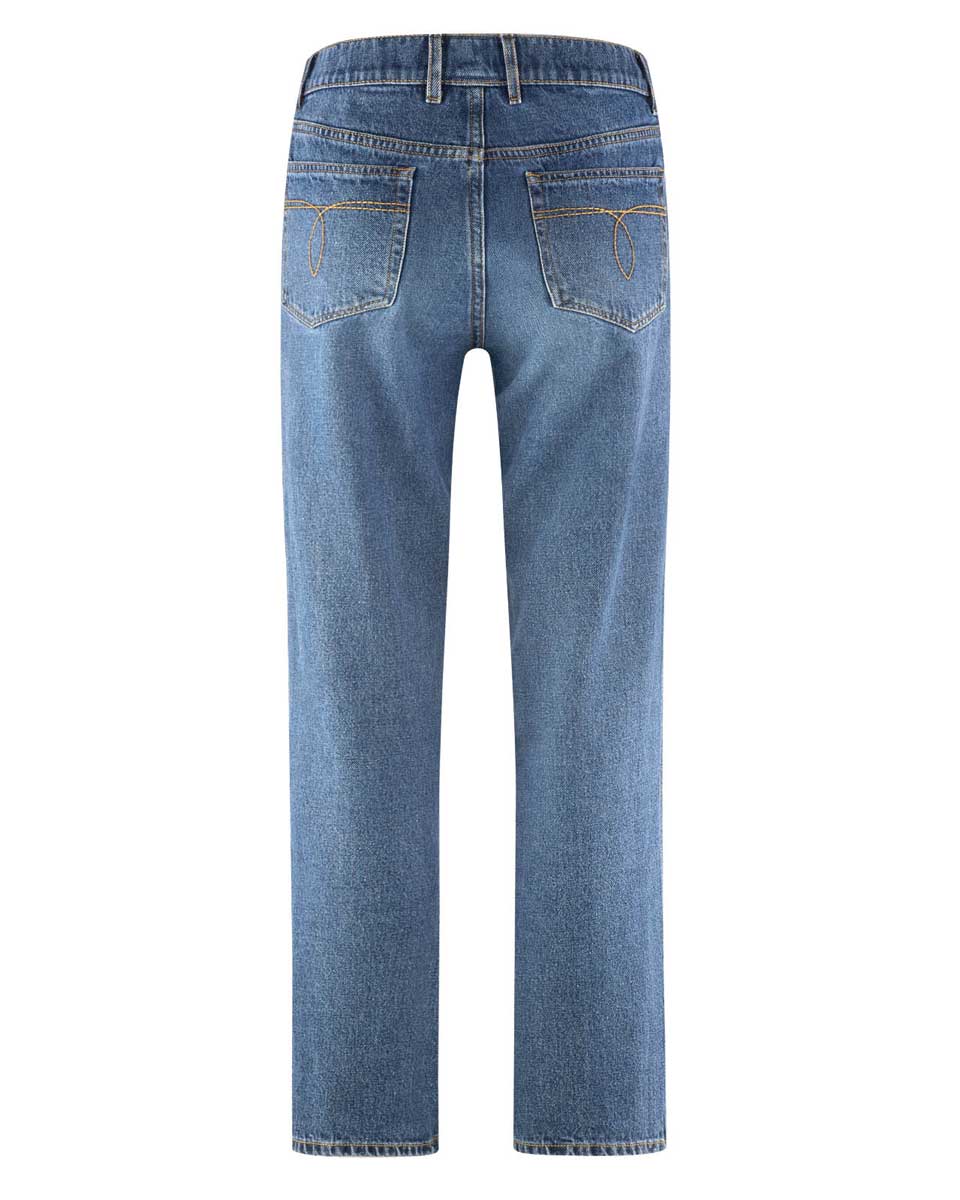 Vaqueros mom fit sostenibles para mujer - Imagen 8